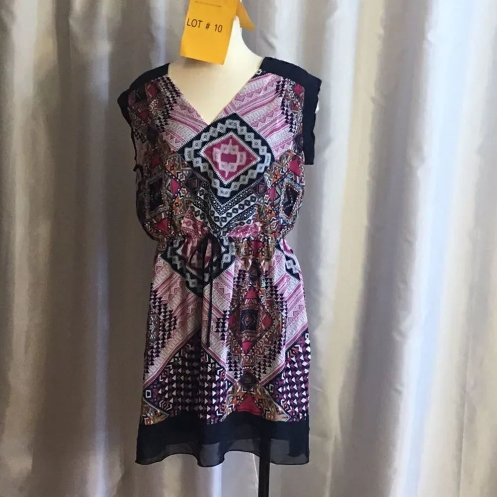 Sleeveless summer dress multicolored in 16w ENFOCS